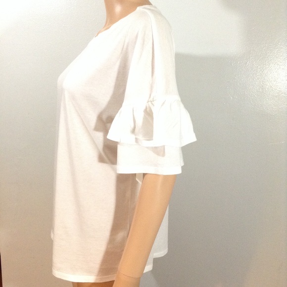 🎉Cute Flounce Sleeve Top - Picture 3 of 7